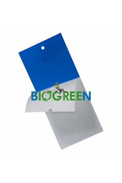 Biogreen 10 x 25 cm Mavi Yapışkan Kart Tuzak ( 10 Adet)