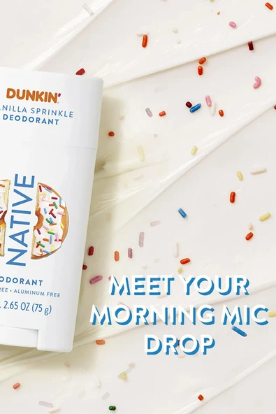 Native Dunkin Vanilla Sprinkle Alüminyumsuz Stick Deodorant 75GR - 5