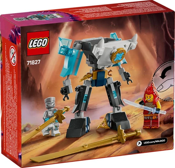 Lego Ninjago 71827 Zane'in Savaş Zırhı Mech’i - 3
