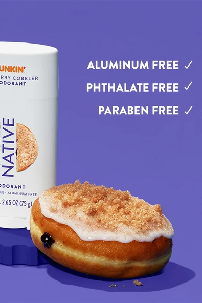 Native Dunkin Blueberry Cobbler Alüminyumsuz Stick Deodorant 75GR - 3