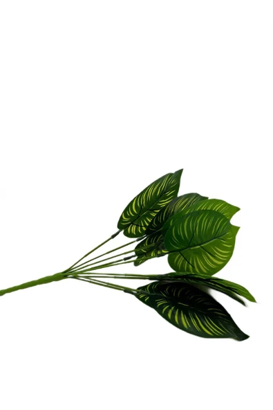 DDPEST DS- Dekoratif 9 Dallı Yapay Çiçek 9 Dal Demet Yapay Yaprak 30 cm - 3