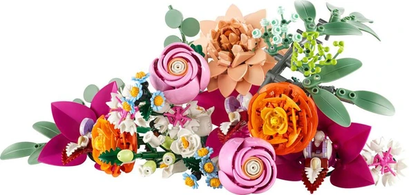 Lego Botanicals Pembe Çiçek Buketi 10342 - 2