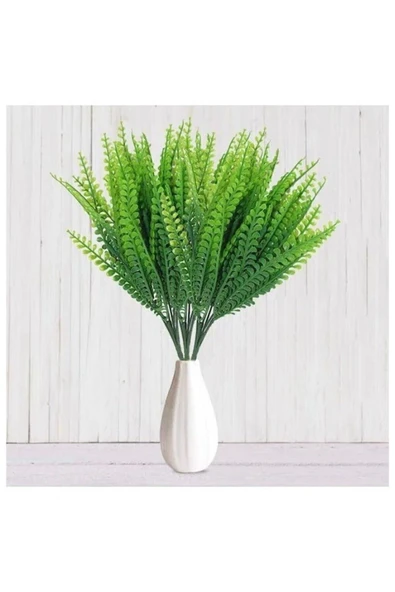 DDTREND Yapay Bitki Kabarık Susam Bitkisi Demeti 5 Dal Garnitür Aranjman Dikey Bahçe Saksı Yeşillik 40 Cm - 3