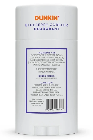 Native Dunkin Blueberry Cobbler Alüminyumsuz Stick Deodorant 75GR - 2