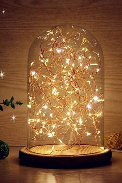 DDTREND Piller Dahil Peri Led Çok Amaçlı Dekoratif Aydınlatma 3 Metre Sarı Işık - 3