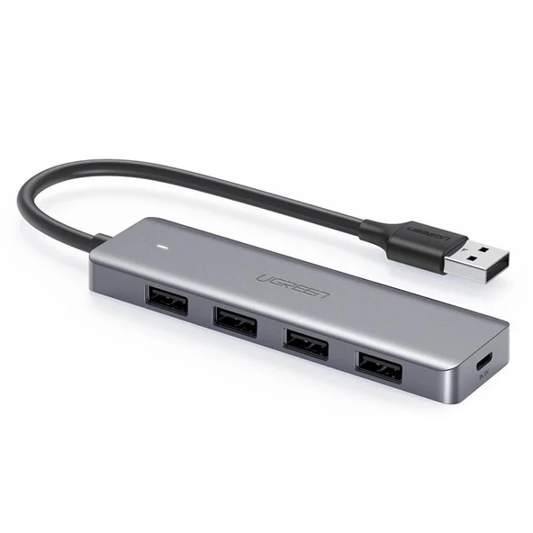 UGREEN 50985 USB 3.0 4 Port USB Hub Çoklayıcı Dönüştürücü 5Gbps Veri Transfer Hızı