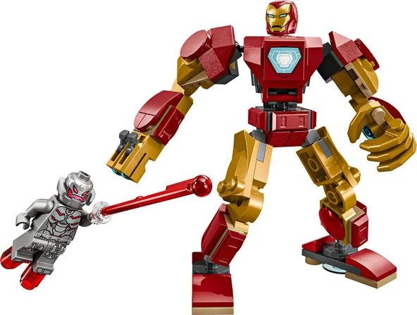 Lego Marvel Iron Man Robotu, Ultron’a Karşı 76307 - Resim 2