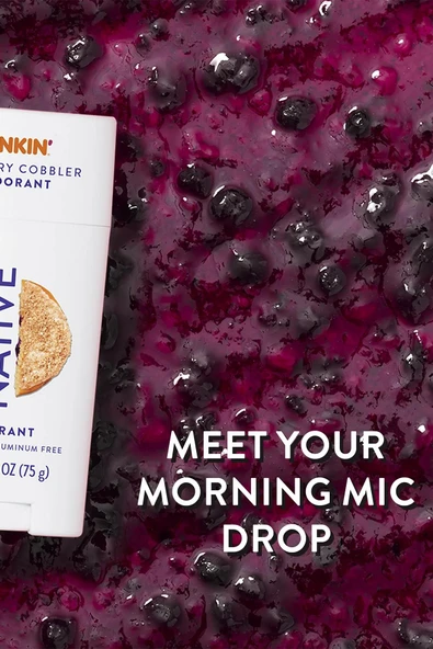 Native Dunkin Blueberry Cobbler Alüminyumsuz Stick Deodorant 75GR - 5