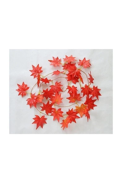 DDPEST Dekoratif Sonbahar Yapraklı Yapay Sarmaşık 1 Dal 230 Cm - 2