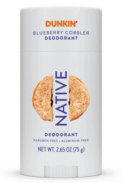 Native Dunkin Blueberry Cobbler Alüminyumsuz Stick Deodorant 75GR