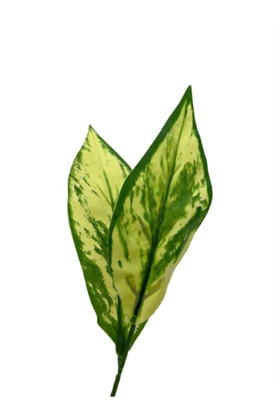 DDPEST 6 Dallı Dekoratif Yapay Çiçek 6 Dal Demet Yapay Yaprak 25 cm - Resim 2