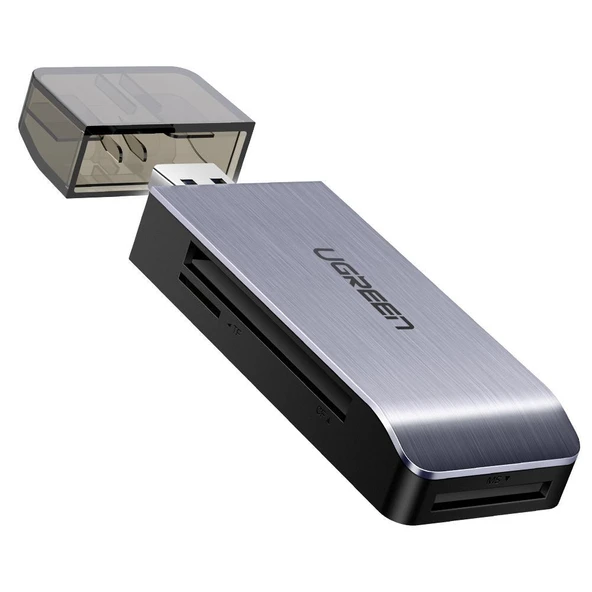 UGREEN 50541 CM180 USB 3.0 4 in 1 CF, SD, TF, MS Kart Okuyucu 5GB/s Veri Aktarımı