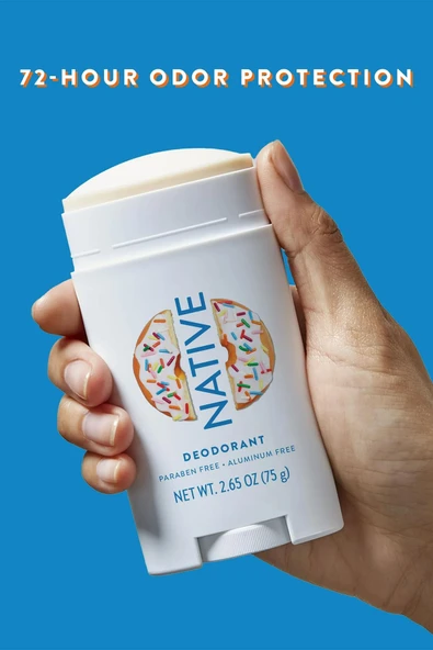 Native Dunkin Vanilla Sprinkle Alüminyumsuz Stick Deodorant 75GR - 3