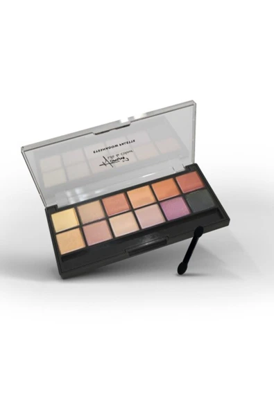 Homm Life HOMM LİFE & COLOUR EYESHADOW PALETTE PINK SAND 12Lİ FAR PALETİ