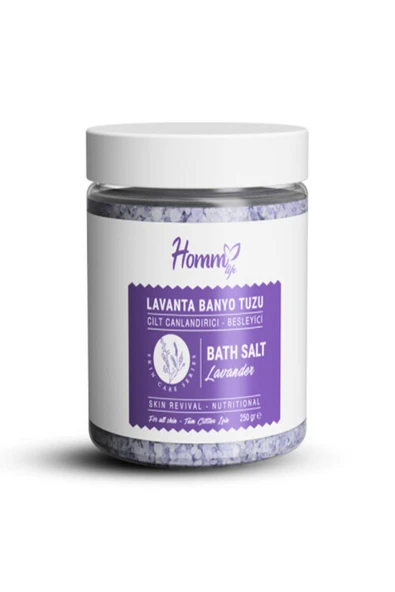 Homm Life Lavander Banyo Tuzu 250 gr