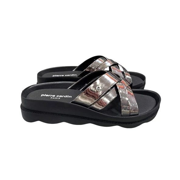 Pierre Cardin Dolgu Topuk Anatomik Taban Bayan Terlik - 5