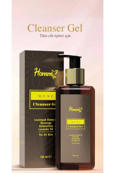 Homm Life Muse Cleanser Gel Yüz Temizleme Tonik - 3