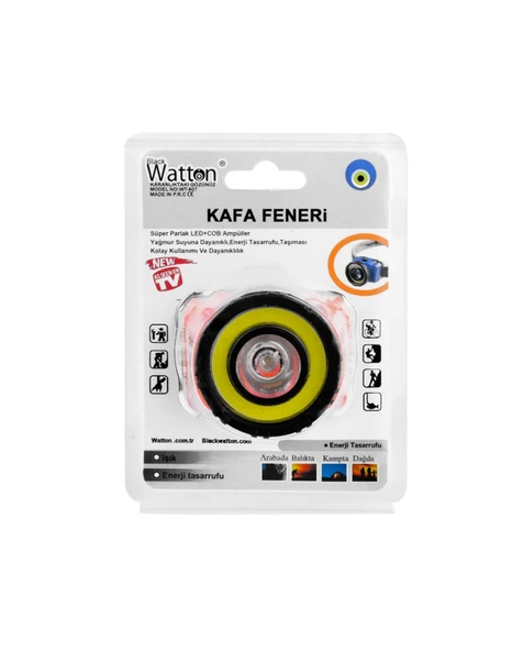 Watton Pilli Kafa Lambası Wt-607 - 2