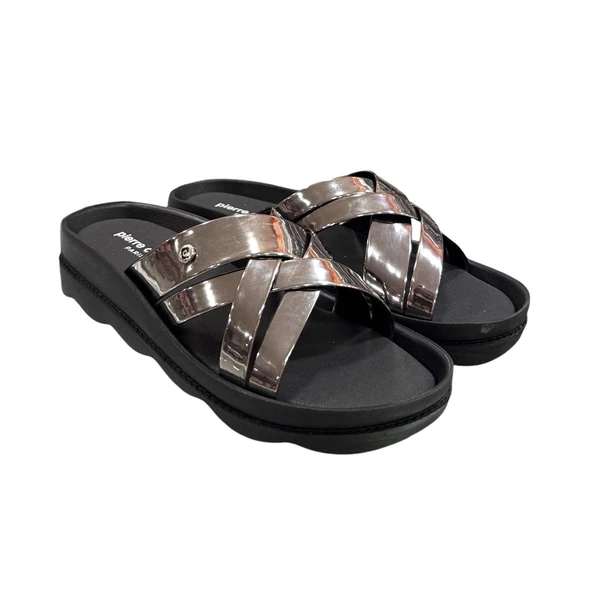 Pierre Cardin Dolgu Topuk Anatomik Taban Bayan Terlik - 4