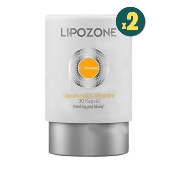 Lipozone Lipozomal C Vitamini 30 Kapsül 2 Adet