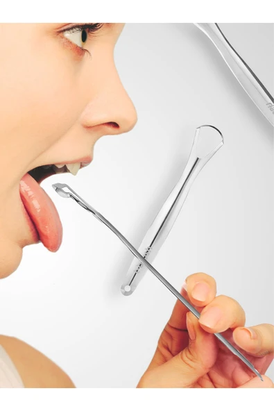 TBRUSH Çelik Dil Temizleyici - 4