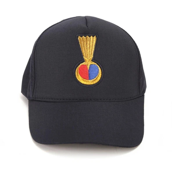 Single Sword Jandarma Asayiş Kep, Lacivert Yazlık ve Kışlık Şapka, Standart - 2