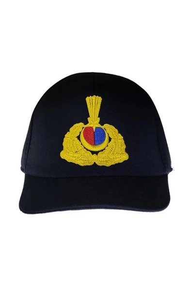 Single Sword Jandarma Asayiş Kep, Lacivert Yazlık ve Kışlık Şapka, Standart - 6