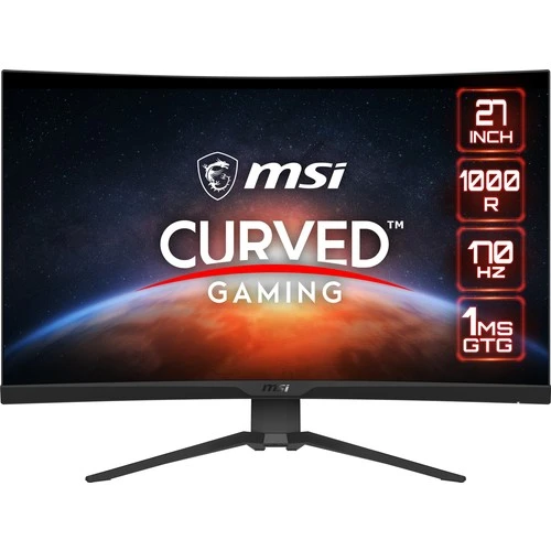 Msi 27" MAG 275CQRF QD 170Hz 1Ms VA WQHD Curved FreeSync Premium Gaming Monitör - 7