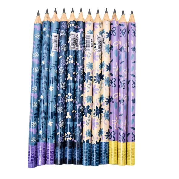 Silka Tri Jumbo Spring Folyo Kurşun Kalem (12 Adet)