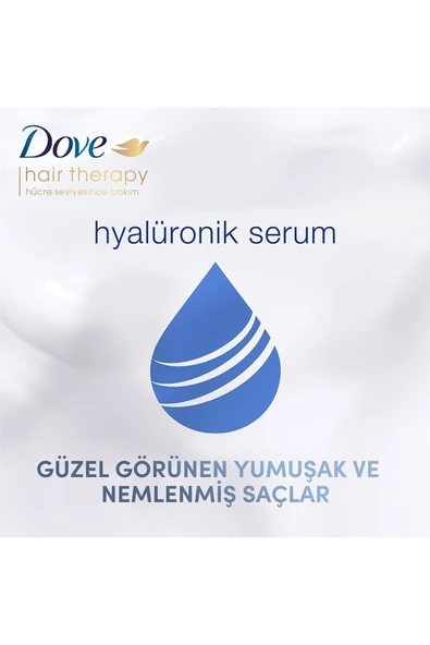 DOVE Hair Therapy Sülfatsız Serum Saç Bakım Kremi Hydration Spa Nemlendirici 170 ml - 5