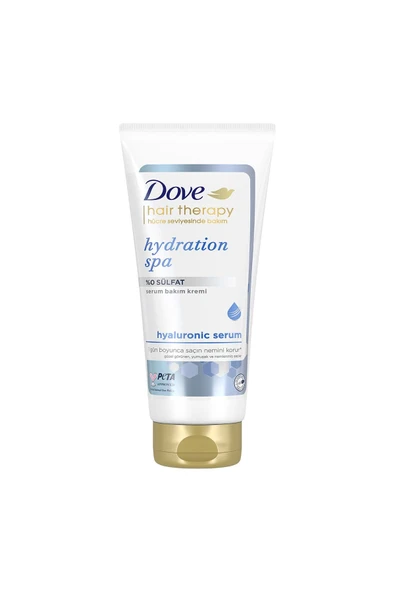 DOVE Hair Therapy Sülfatsız Serum Saç Bakım Kremi Hydration Spa Nemlendirici 170 ml