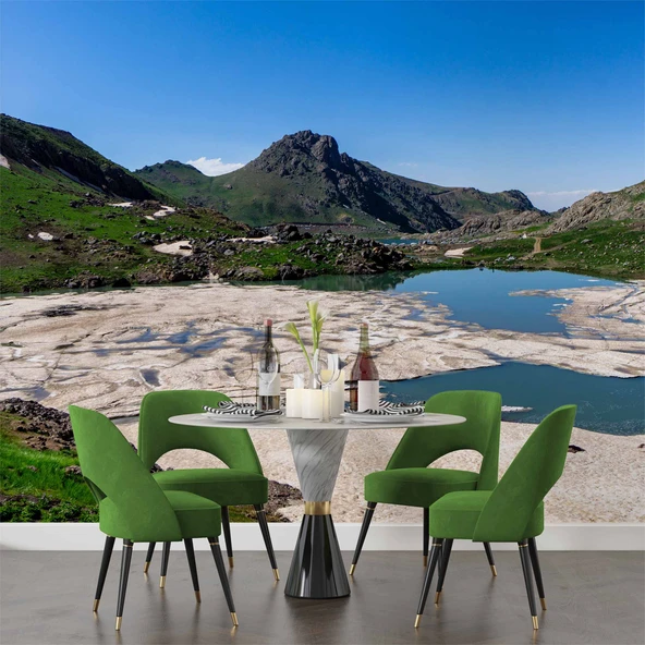 Hakkari Göl Manzaralı Duvar Kağıdı - Resim 5