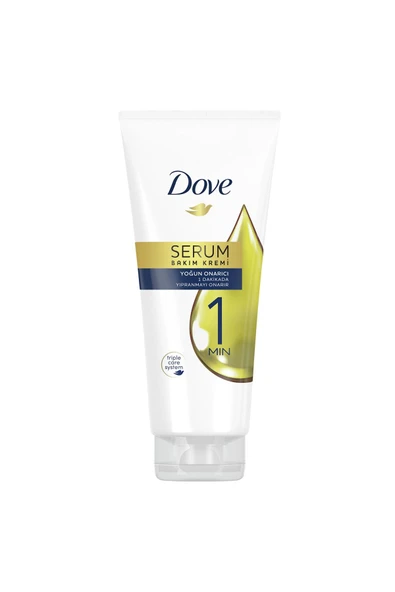 DOVE Ultra Care 1 Minute Serum Saç Bakım Kremi Yoğun Onarıcı 170 ml - 2