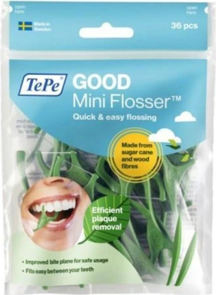 TEPE Good Mini Flosser Çatallı Diş Ipi