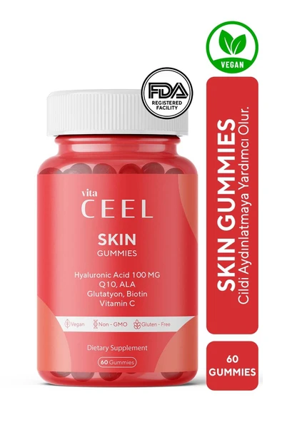 Vita Ceel Skin Gummies Cilt Vitamini 60 Gummies