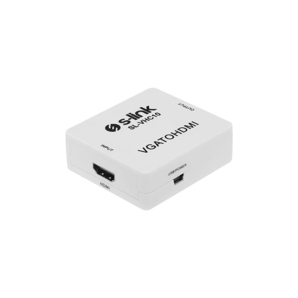 S-link SL-VHC10 VGA=>HDMI Mini çevirici