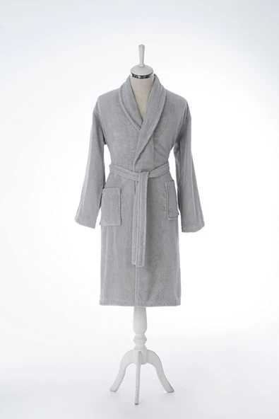 Özdilek Tek Bornoz Şalyaka-Colourist Gri (L Beden)