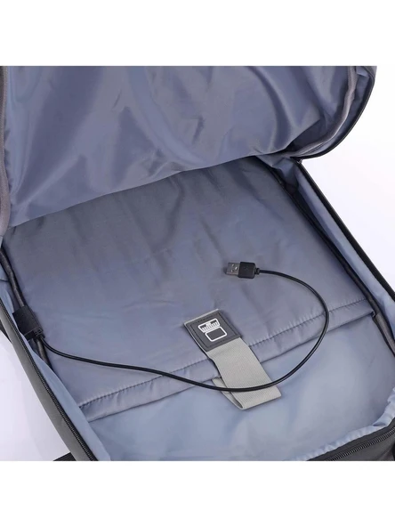 Ççs 51444 Laptop Bölmeli Su Geçirmez Günlük Kullanım Gri Sırt Kamp Çantası - 10
