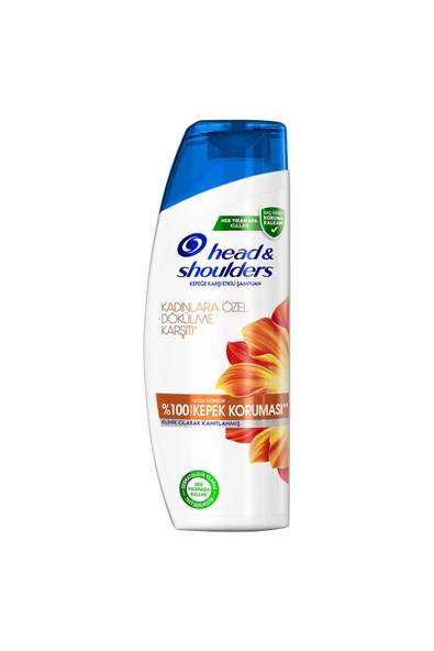 HEAD&SHOULDERS Kadınlara Özel Dökülme Karşıtı Kepeğe Karşı Etkili Şampuan 250 Ml - 2