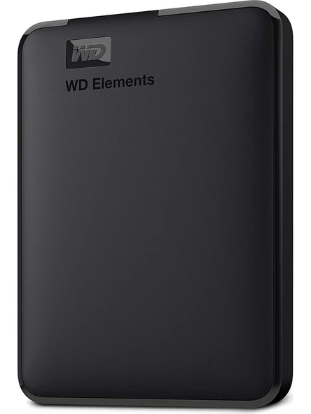 WD Elements Portable 5TB USB 3.0 2.5 Taşınabilir Disk Siyah (WDBU6Y0050BBK-WESN)
