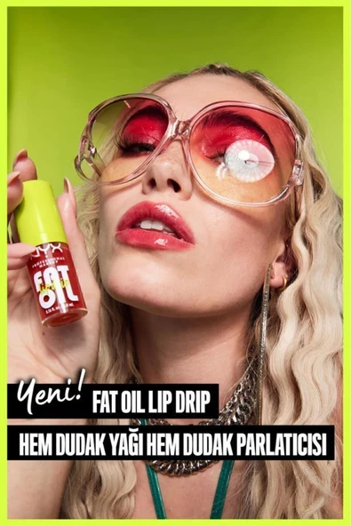 NYX PROFESSİONAL MAKEUP Fat Oil Lip Drip Parlatıcı Dudak Yağı - Thats Chic - 4