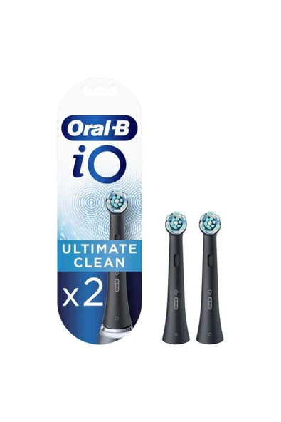 ORAL-B iO Ultimate Clean Siyah Diş Fırçası Yedek Başlığı 2 Adet