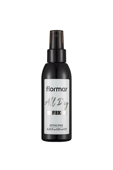 FLORMAR Doğal Bitişli Makyaj Sabitleyici Sprey - All Day Fix Setting Spray - 000 - 8682536023085