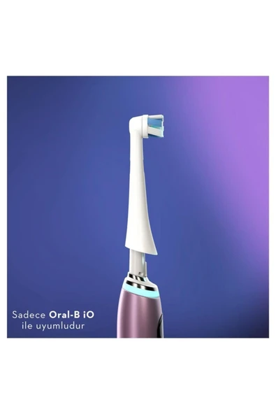 ORAL-B iO Ultimate Clean Beyaz Diş Fırçası Yedek Başlığı 2 Adet - 4