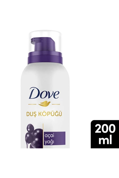 DOVE Duş Köpüğü Açai Yağı Yoğun Köpük 200 ml X1 - 3