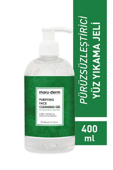 MARU.DERM Maruderm Karma Ve Yağlı Ciltlere Özel Salisilik Asit Yüz Temizleme Jeli 400 ml