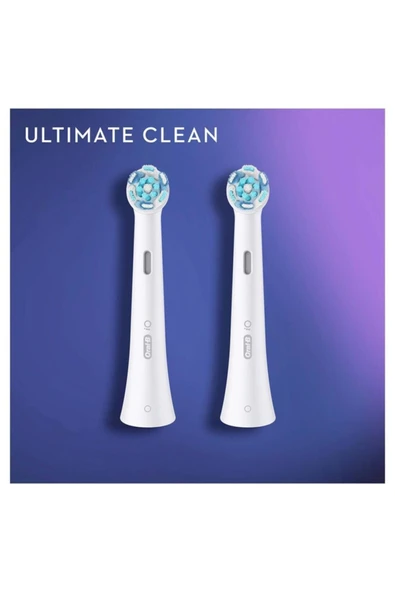 ORAL-B iO Ultimate Clean Beyaz Diş Fırçası Yedek Başlığı 2 Adet - 7