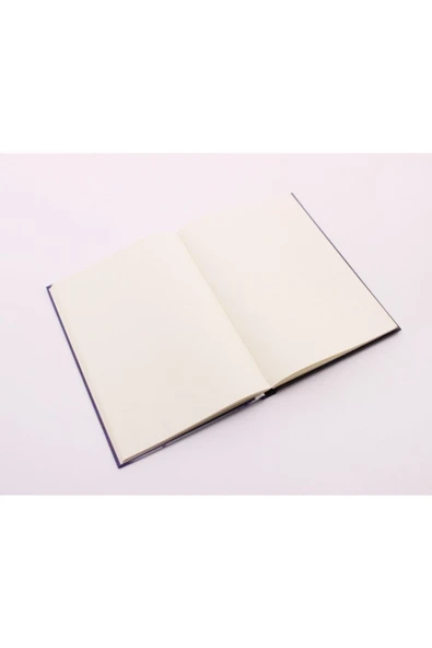 Bts Tasarımlı Defter Lastikli Noktalı Sert Kapak Bts Defter - 5