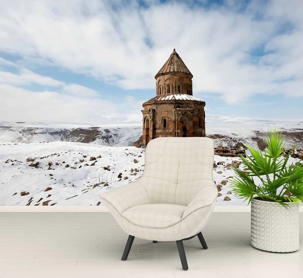 Kars Kış Manzaralı Duvar Kağıdı - Resim 5