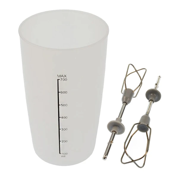 Blender Ölçü Kabı Ve Çırpma Teli Seti, Arzum AR132, AR142, AR1001, AR1002, AR1030, AR181 ile Uyumlu ürün görseli 1